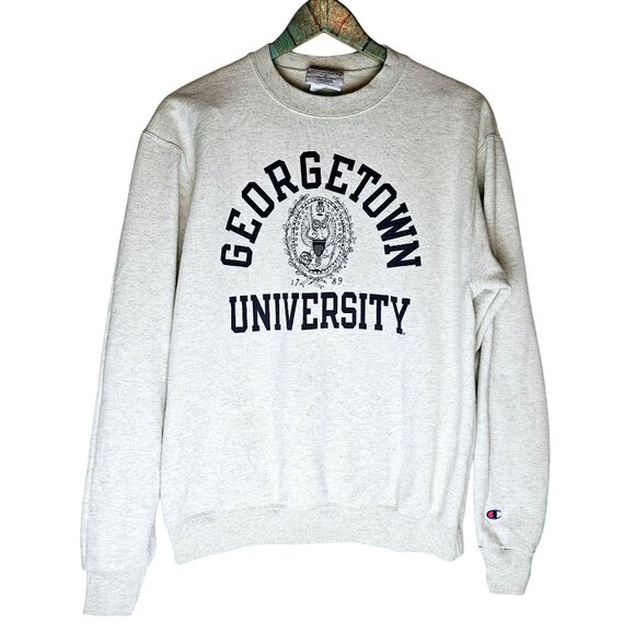 Georgetown University, Y2K, Champion Authentic Athleticwear, Sweatshirt, M - Picture 1 of 8